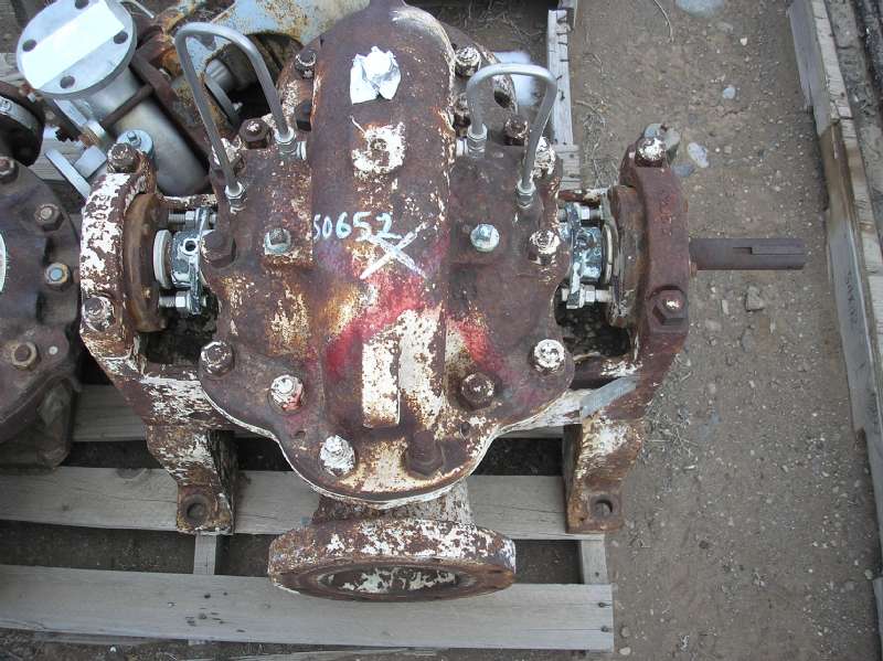 Used Goulds 3406 Horizontal Single-Stage Centrifugal Pump Complete Pump