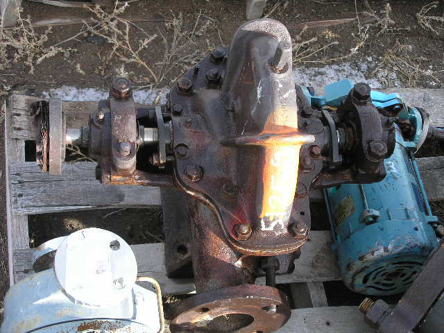 Used Worthington 2-1/2 R 2 Horizontal Single-Stage Centrifugal Pump Complete Pump