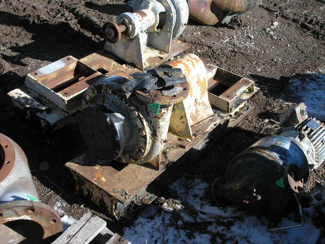 Used Gardner Denver 4x5 Horizontal Single-Stage Centrifugal Pump Complete Pump