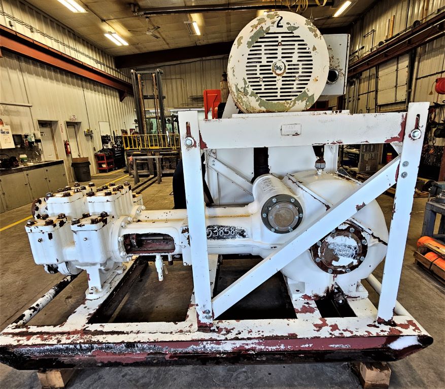 Used Gaso 1755 Duplex Pump Package