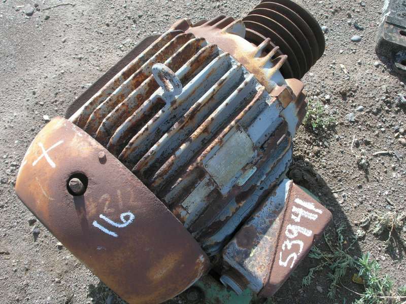 SOLD: Used 25 HP Horizontal Electric Motor (Allis Chalmers)