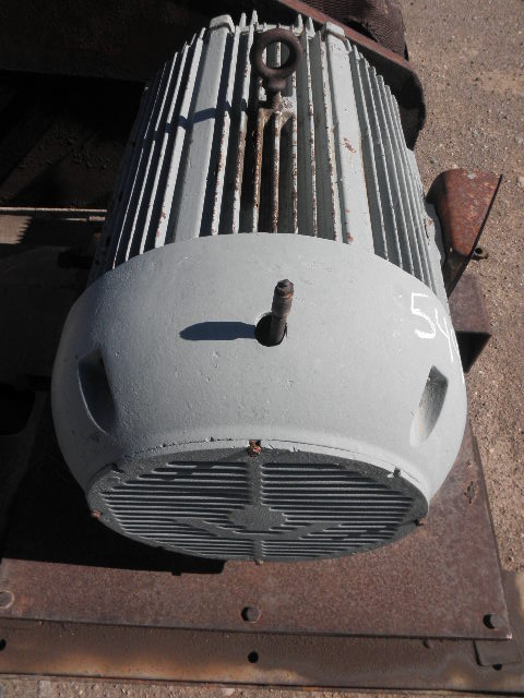 SOLD: Used 150 HP Horizontal Electric Motor (Allis Chalmers)