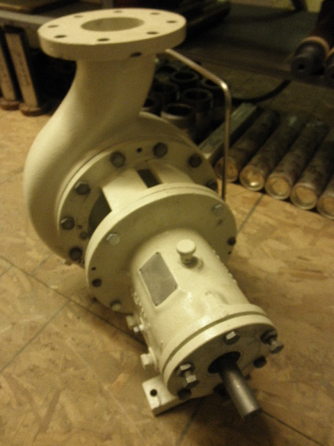 Rebuilt Goulds 3196-MT Horizontal Single-Stage Centrifugal Pump Complete Pump