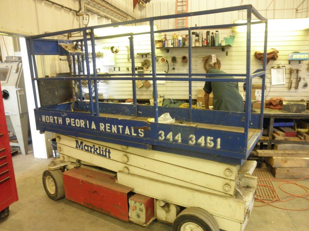 Used Marklift scissor lift