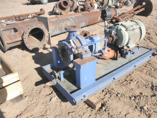 Used Sulzer Bingham 3x6x11.5B CAP8 Horizontal Single-Stage Centrifugal Pump Complete Pump
