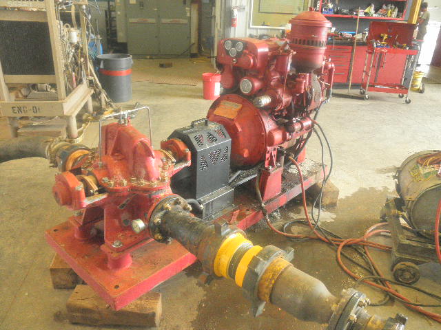 Used Patterson 6X5 M Horizontal Single-Stage Centrifugal Pump Package