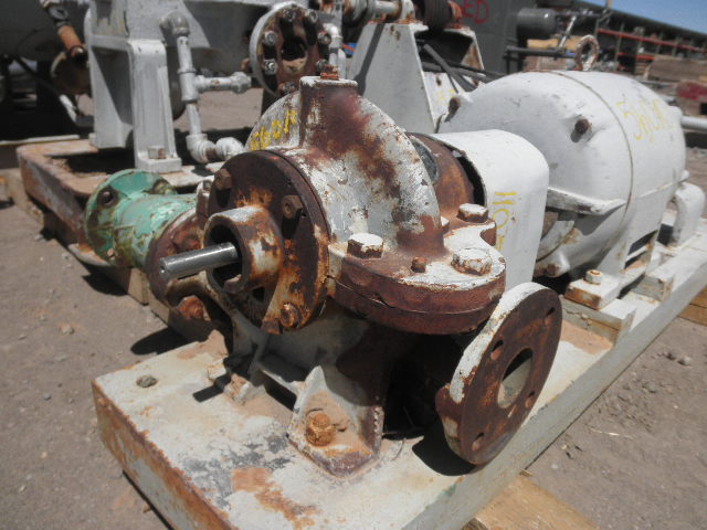 Used Delaval GS Horizontal Single-Stage Centrifugal Pump Complete Pump