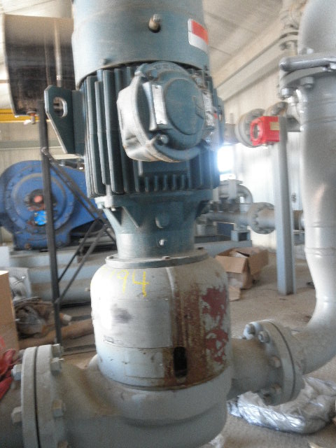 Used Union 4x6x9 VCM Vertical Single-Stage Centrifugal Pump Complete Pump