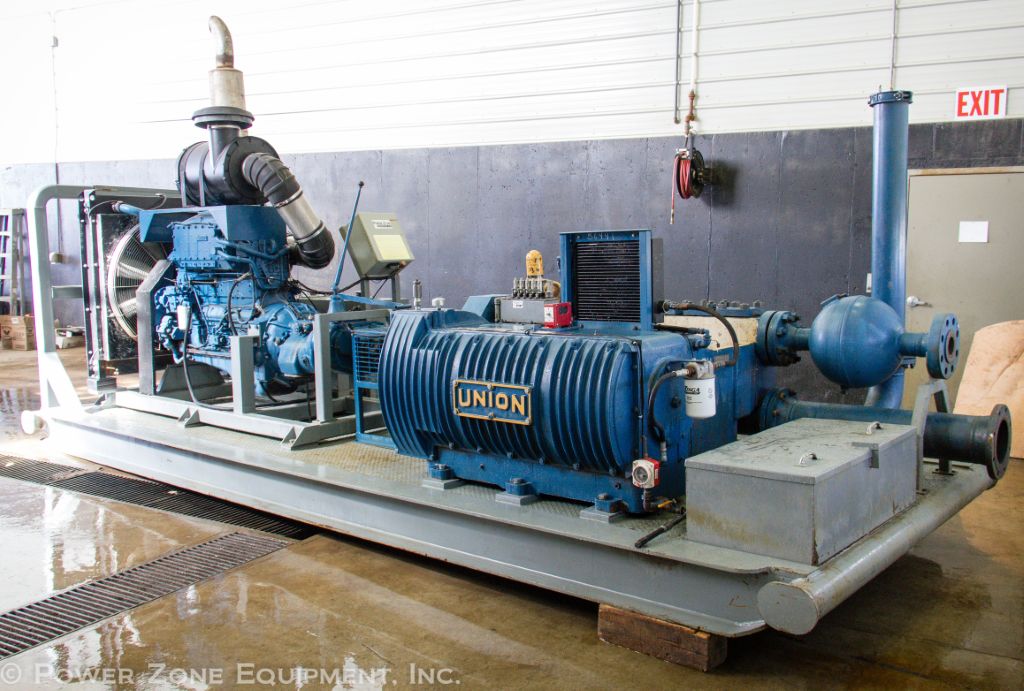 SOLD: Used Union QX-300 Quintuplex Pump Package