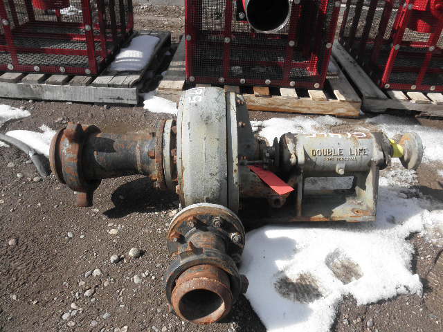 Used Double Life 4x5x12 Horizontal Single-Stage Centrifugal Pump Complete Pump