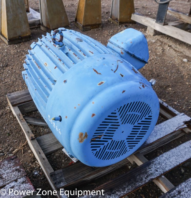 Used 100 HP Horizontal Electric Motor (US Electric) For Sale