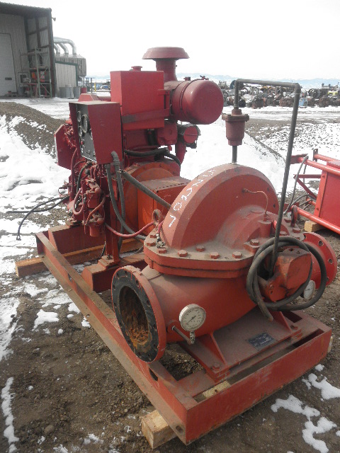 SOLD: Used Fairbanks Morse 2824C Horizontal Single-Stage Centrifugal Pump Package