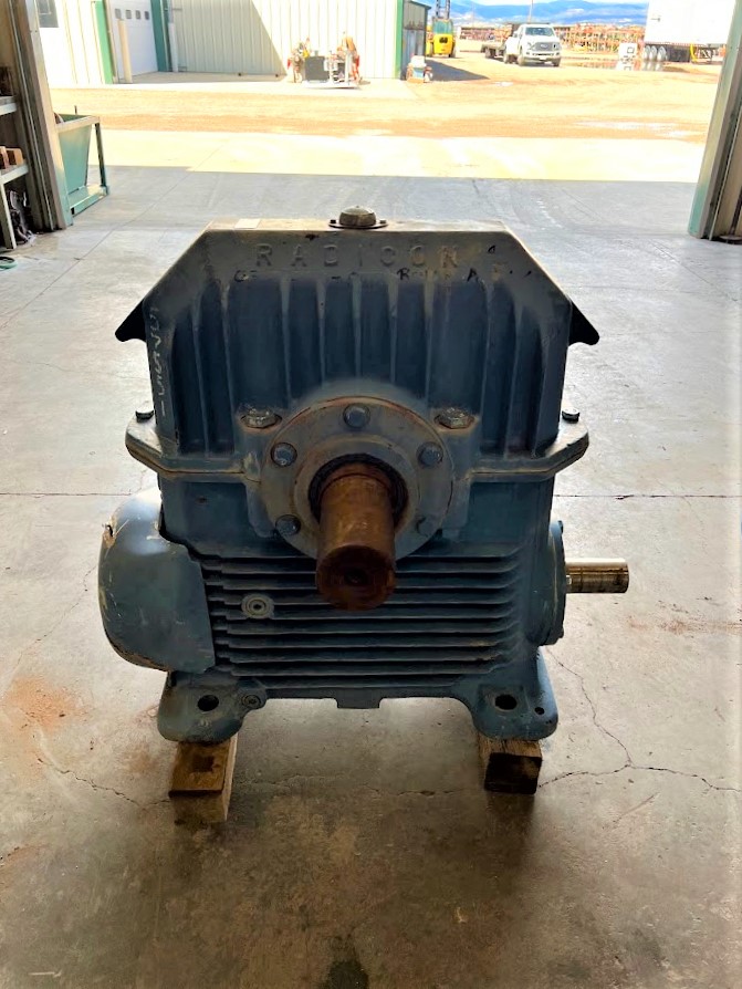 Used David Brown Radicon A04050 URN-L Worm Drive Gearbox For Sale