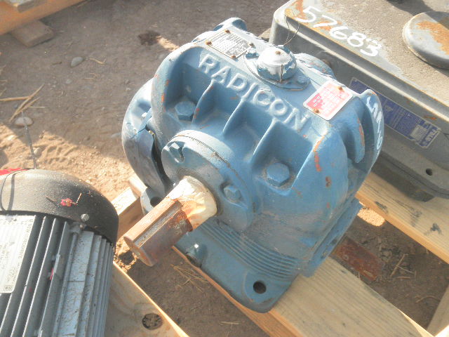 Used Radicon AU400-8 Worm Drive Gearbox