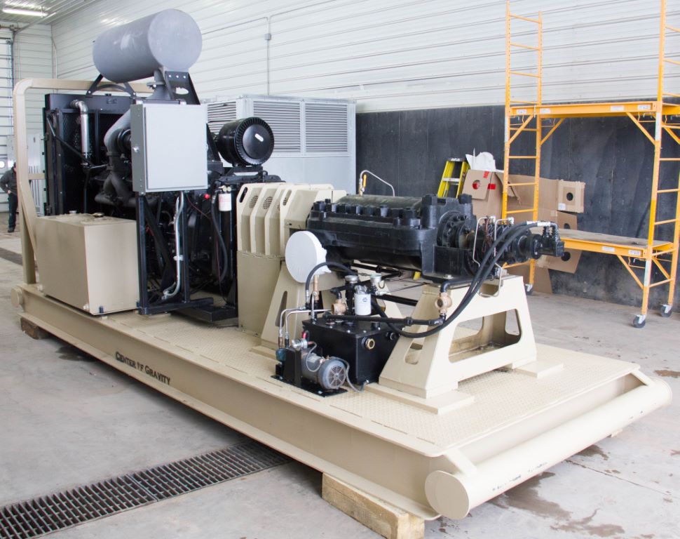 SOLD: Rebuilt Ingersoll Rand 4x9N-7 Horizontal Multi-Stage Centrifugal Pump Complete Pump