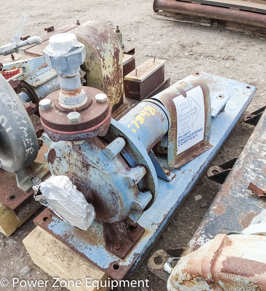 Used Ingersoll Rand D814 2x1.5x9 Horizontal Single-Stage Centrifugal Pump Complete Pump