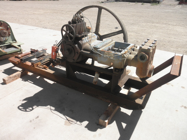 SOLD: Used Gaso 3113-L Triplex Pump Power End Only