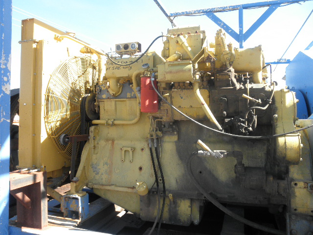 SOLD: Used Caterpillar D-353 Diesel Engine