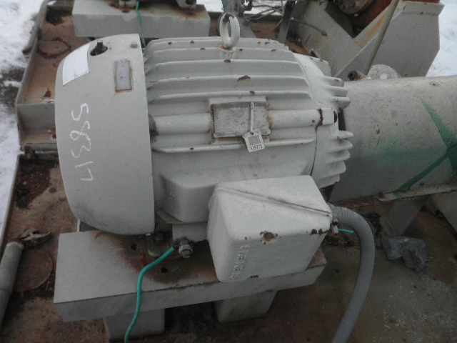 SOLD: Used 50 HP Horizontal Electric Motor (50 HP)