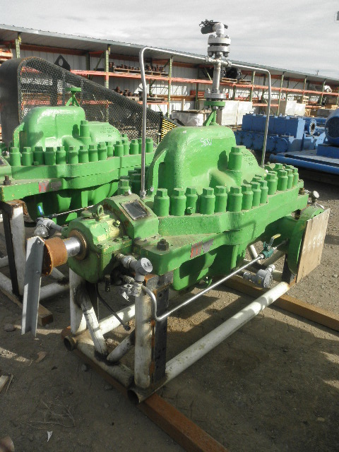 SOLD: Used Flowserve 6x13 DMX Horizontal Multi-Stage Centrifugal Pump Complete Pump