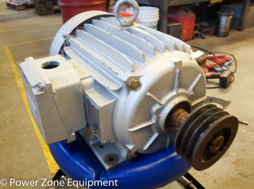 SOLD: Used 5 HP Horizontal Electric Motor (Elektrim)