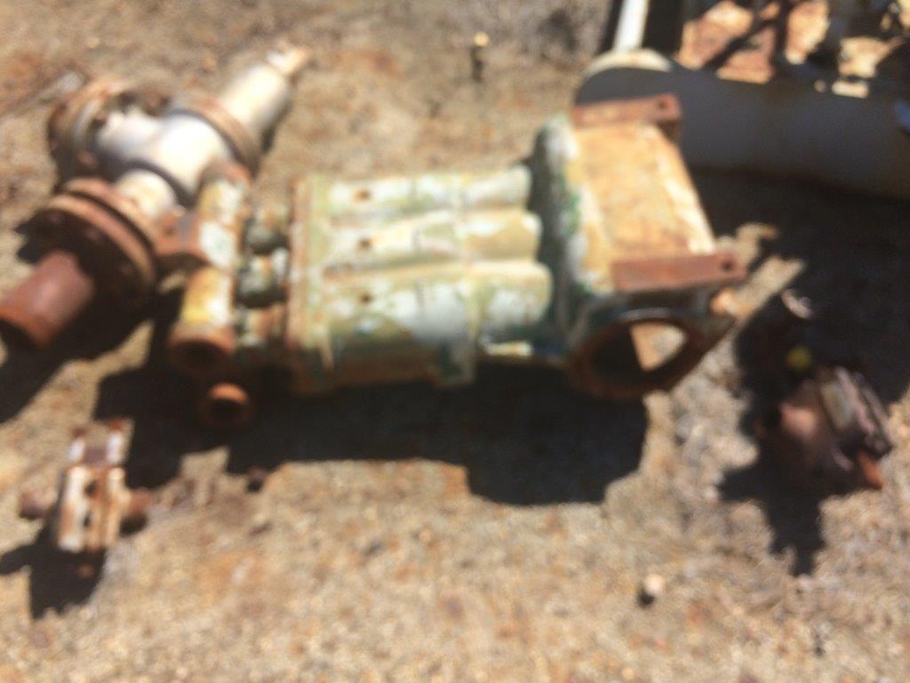 SOLD: Used Gaso 3364 Triplex Pump Parts or Partial Pump for Parts