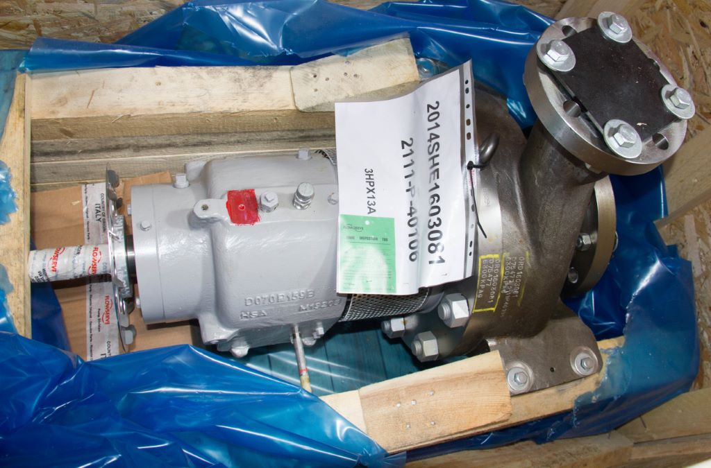 SOLD: New Flowserve 3HPX13A Horizontal Single-Stage Centrifugal Pump Complete Pump