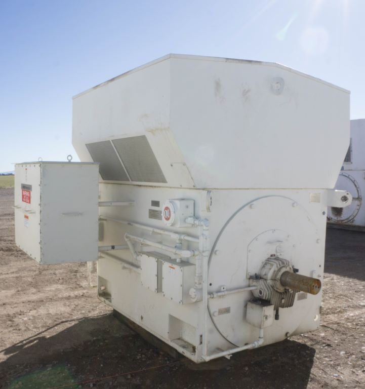 SOLD: Used 3500 HP Horizontal Electric Motor (Teco Westinghouse)