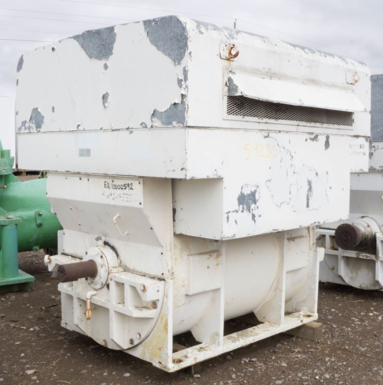 SOLD: Used 2500 HP Horizontal Electric Motor (Westinghouse)