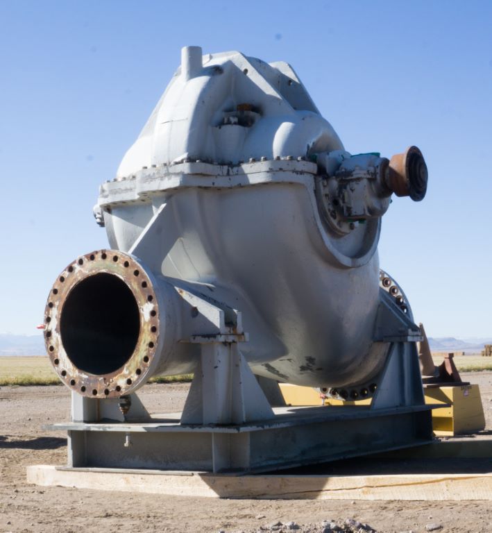 Used ITT Industries 114-767-521 42x30 Horizontal Single-Stage Centrifugal Pump