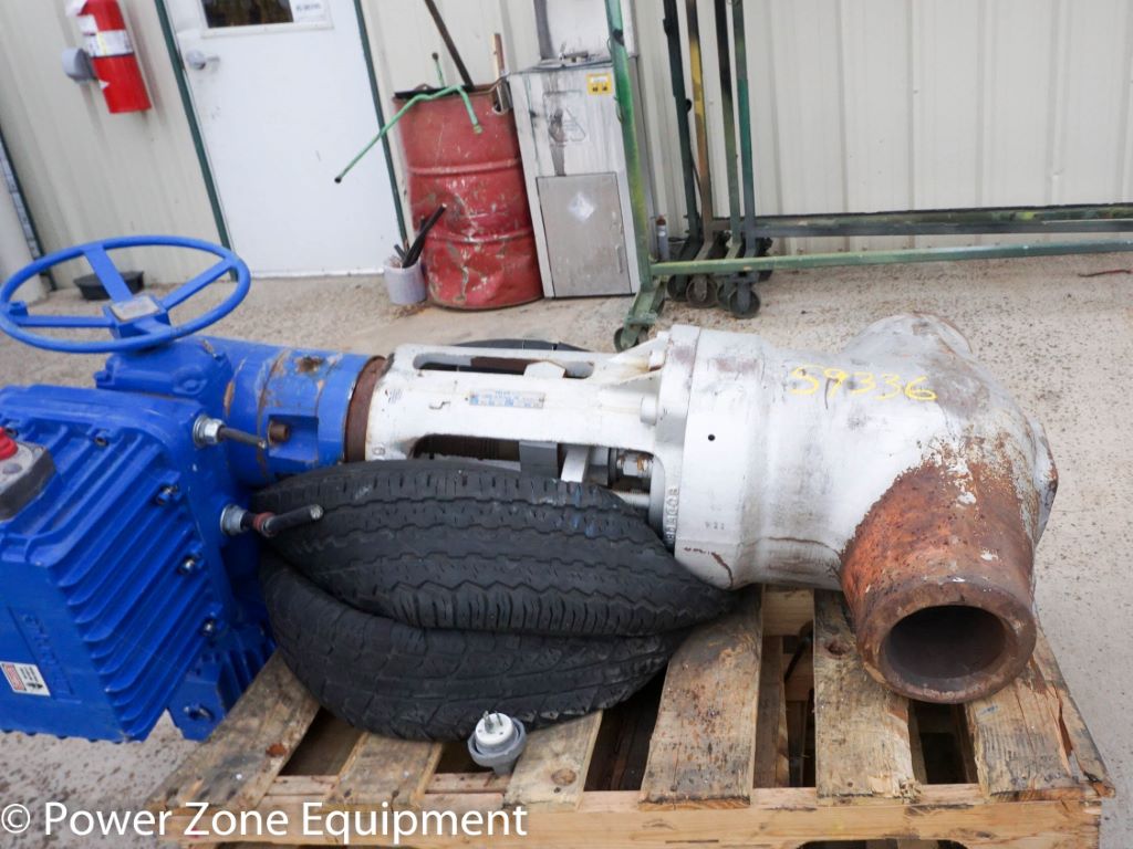 Used Velan 8" Plug valve Ball Valve