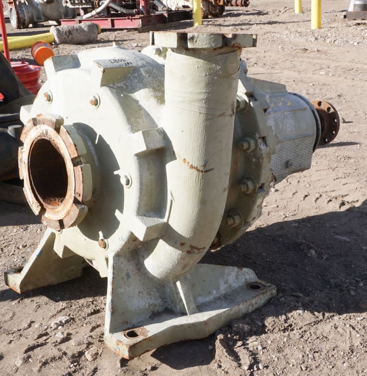 SOLD: Used Allis Chalmers 6x8x21 Horizontal Single-Stage Centrifugal Pump