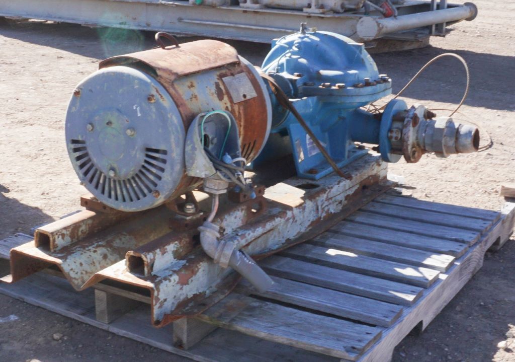Used 40 HP Horizontal Electric Motor (Lincoln)