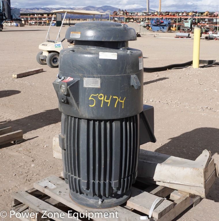 Unused Surplus 60 HP Vertical Electric Motor (US Motors) For Unused Surplus 60 HP Vertical Electric Motor (US Motors) For