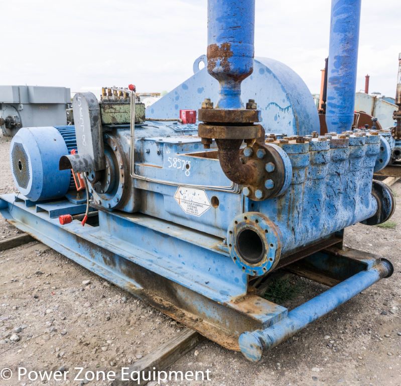 SOLD: Used Gaso 5885 Quintuplex Pump Package