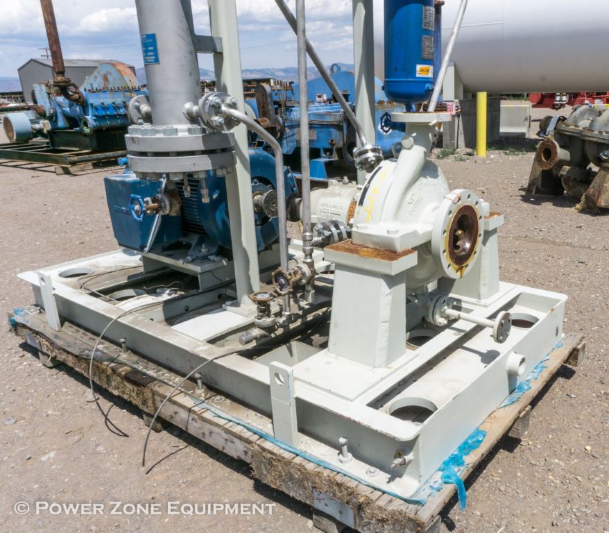 SOLD: Unused Surplus Flowserve 3HPX15A Horizontal Single-Stage Centrifugal Pump Package