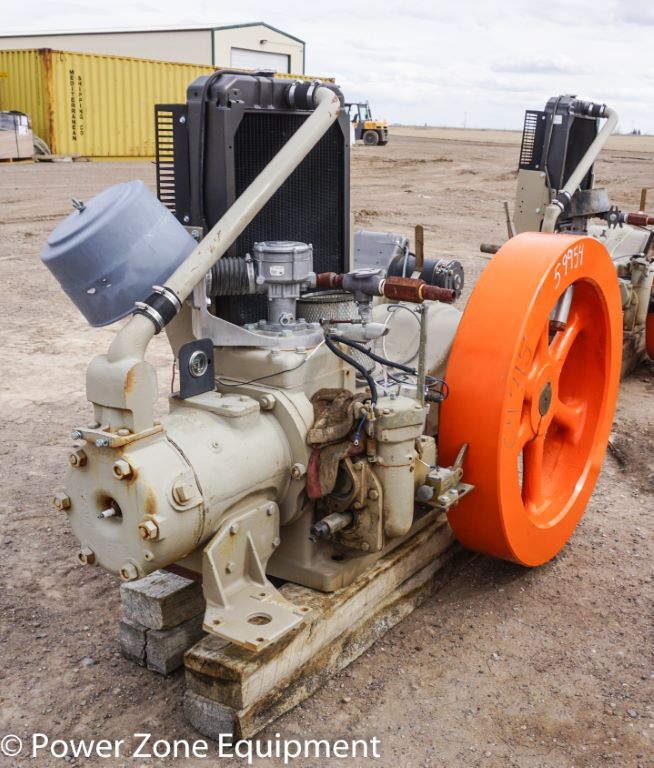 SOLD: Used Ajax 7 1/4x8 Natural Gas Engine