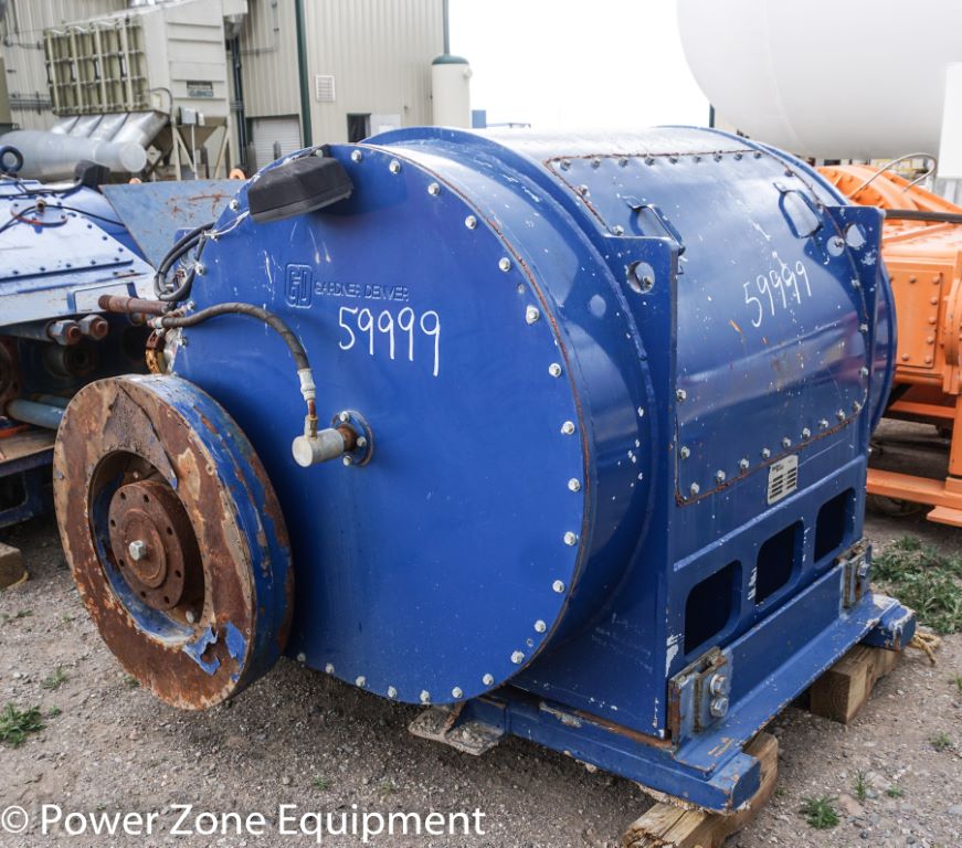 SOLD: Used Gardner Denver GD-2250T Triplex Pump Power End Only