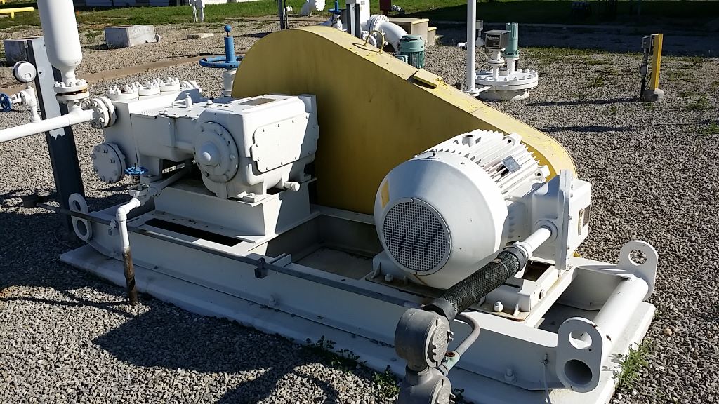 Used 75 HP Horizontal Electric Motor (North American Electric)