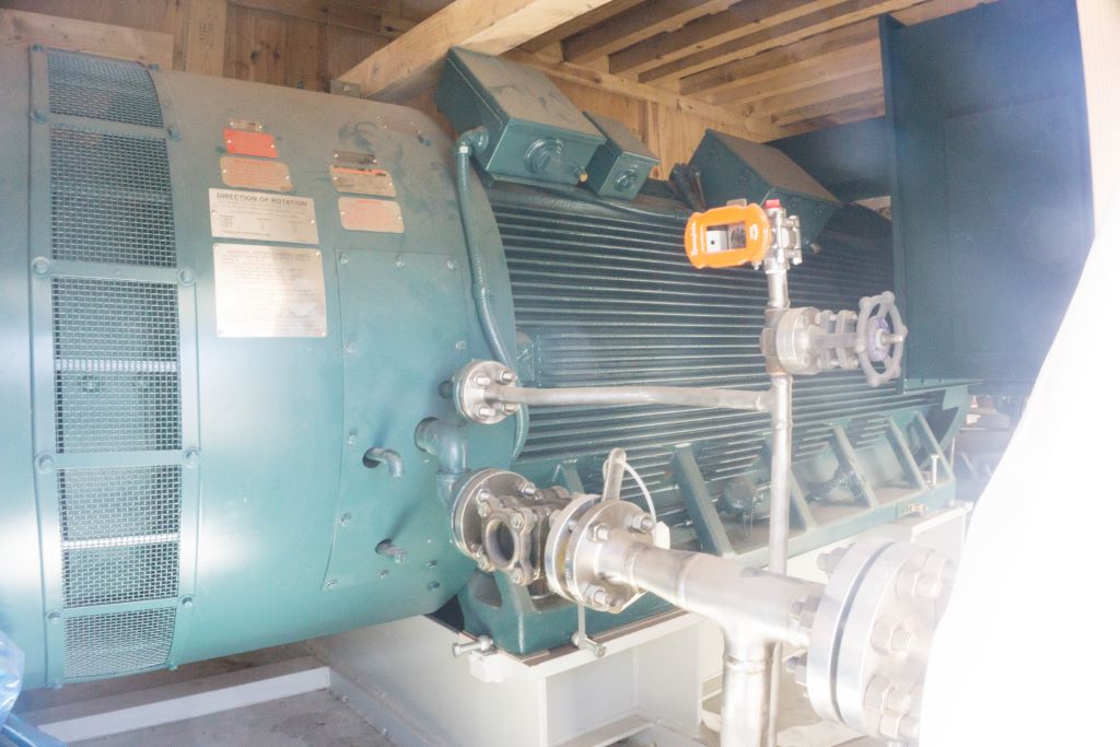 SOLD: New 1500 HP Horizontal Electric Motor (Reliance) Package