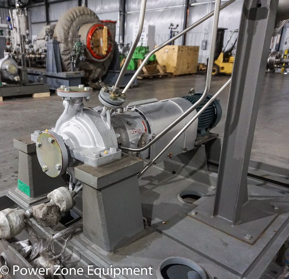 Unused Surplus Flowserve 2HPX10A Horizontal Single-Stage Centrifugal Pump Package