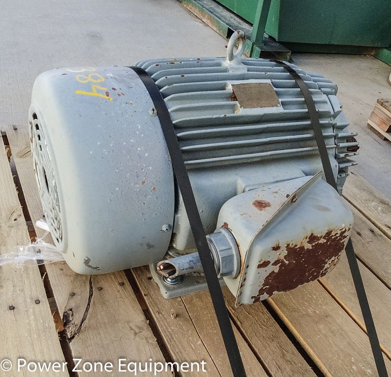 SOLD: Used 30 HP Horizontal Electric Motor (Teco)