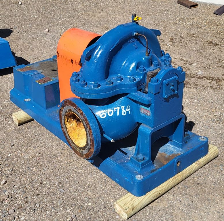 Used Goulds 3405 5x8x14 Horizontal Single-Stage Centrifugal Pump