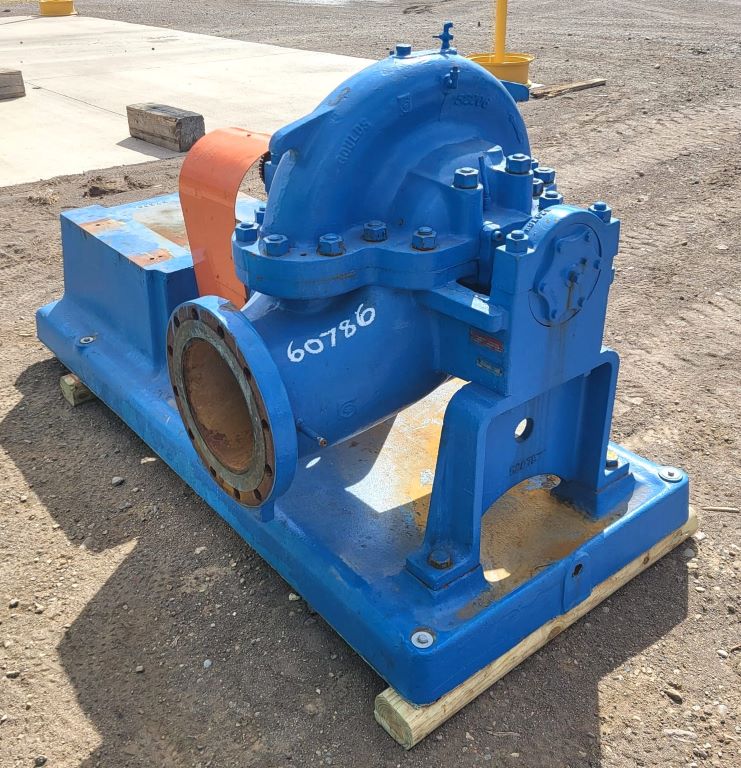 Used Goulds 3405 8x10x17 Horizontal Single-Stage Centrifugal Pump