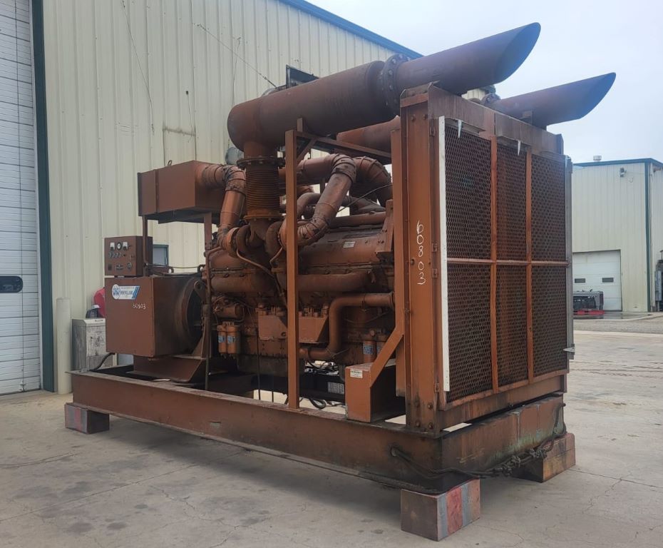 SOLD: Used Detroit 1000 KW Diesel Generator Package