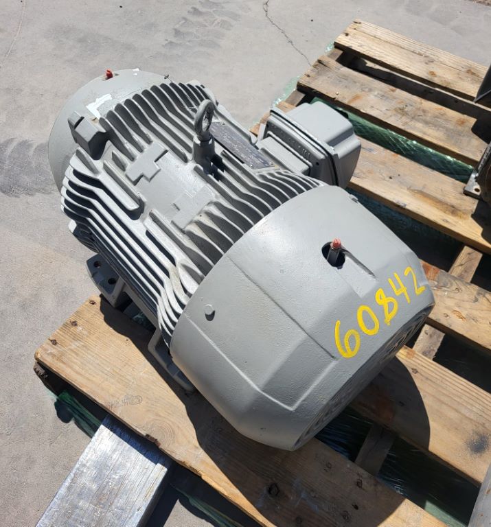 Unused Surplus 15 HP Horizontal Electric Motor (Siemens)