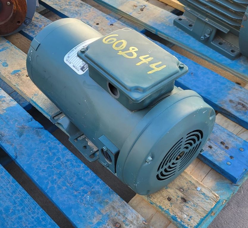 Unused Surplus 2 HP Horizontal Electric Motor (Reliance Electric)