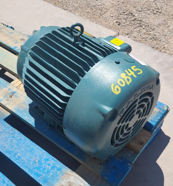 Unused Surplus 7.5 HP Horizontal Electric Motor (Baldor)