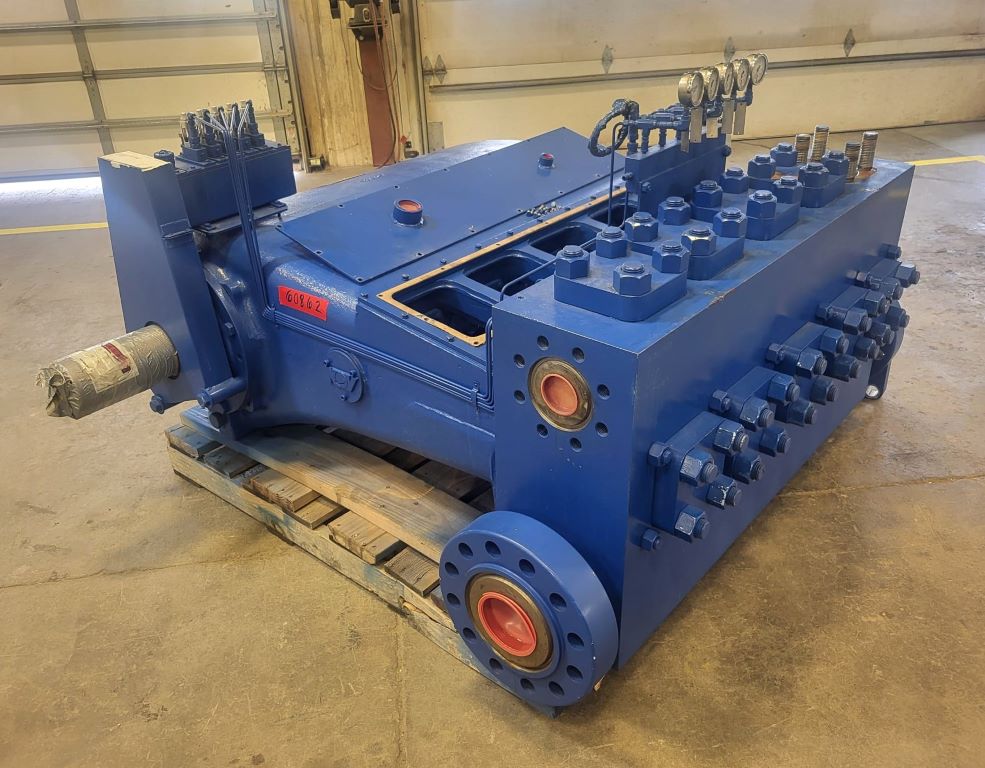 Unused Surplus National 543QE-7M Quintuplex Pump Package