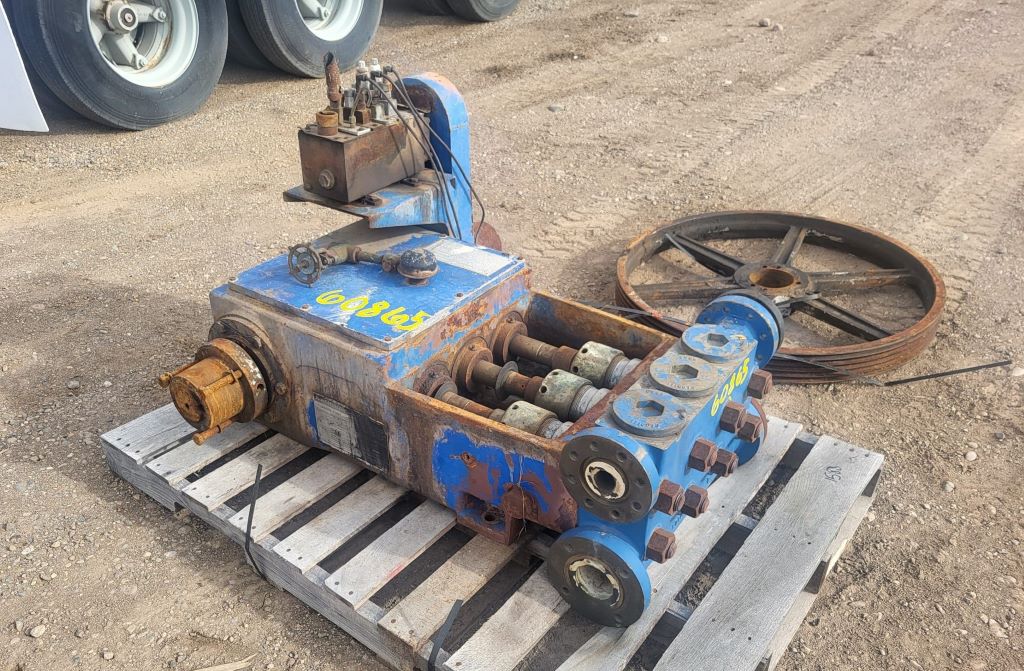 Used National J-60 Triplex Pump Complete Pump